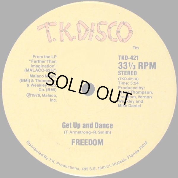 画像1: Freedom - Get Up And Dance/You've Just Got To Be The One  12"