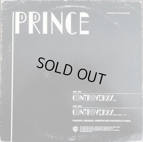 画像1: Prince - Controversy (3:39/7:18)  12"