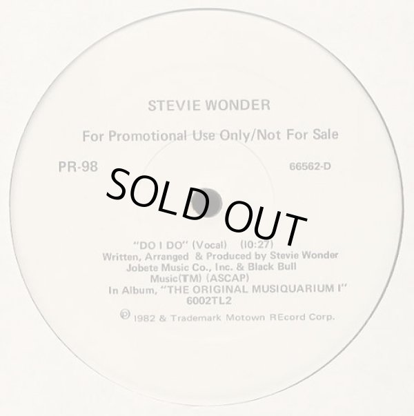 画像2: Stevie Wonder - Do I Do/Front Line  12"X2