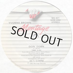 画像: Yvonne Brown - Goin' Down/King Of The Groove  12"