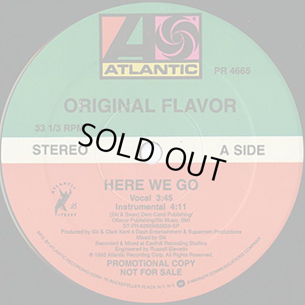 画像1: Original Flavor - Here We Go/Way Wit Words  12"