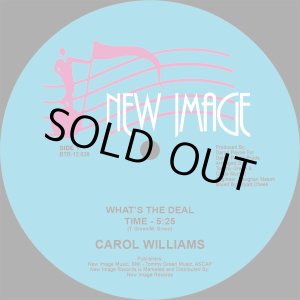 画像: Carol Williams - What's The Deal/Have You For My Love  12" 