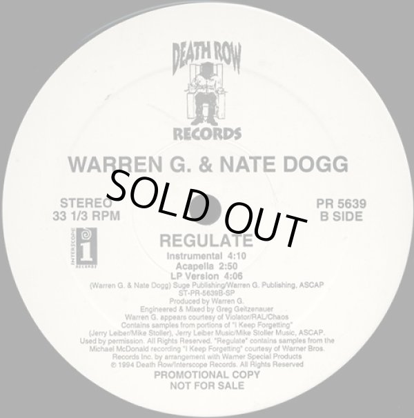 画像2: Warren G. & Nate Dogg	 - Regulate  12" 