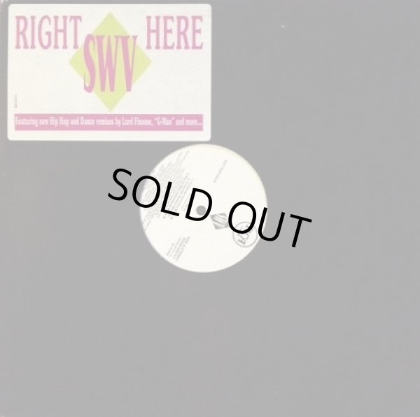 画像1: SWV - Right Here (Funkyman/G-Man/Sahpreem Remixes)  12"  