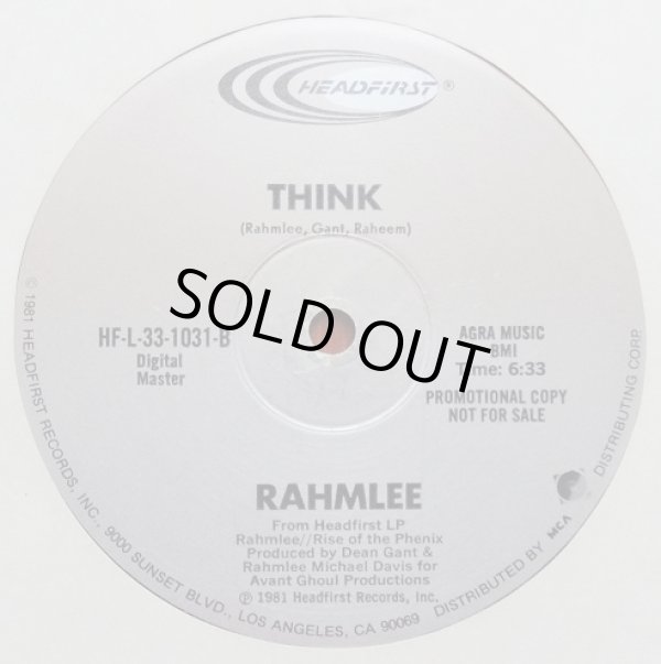 画像2: Rahmlee - Heartbreaker/Think  12"