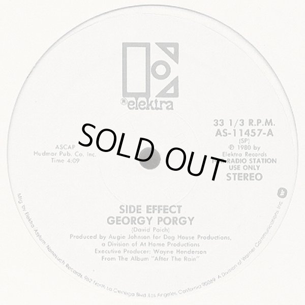 画像1: Side Effect - Georgy Porgy  12"