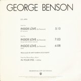 画像: George Benson - Inside Love  12"