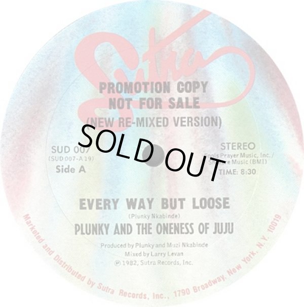 画像1: Plunky And The Oneness Of Juju - Every Way But Loose (New Re-Mixed Version)  12" 