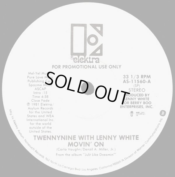 画像1: Twennynine With Lenny White - Movin' On  12"