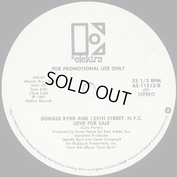 画像2: Donald Byrd And 125th Street,N.Y.C. - Love Has Come Around (Stereo/Mono)  12" 