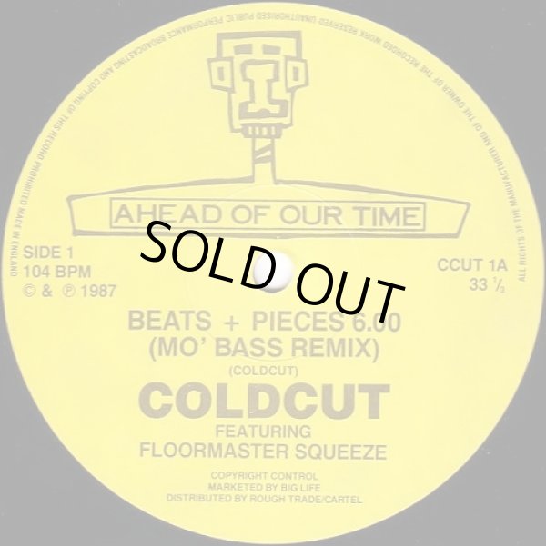 画像2: Coldcut/Matt Black & The Coldcut Crew  -  Beats + Pieces (Mo' Bass Remix) /That Greedy Beat  12"