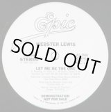 画像: Webster Lewis - Let Me Be The One  12" 