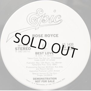 画像: Rose Royce - Best Love/Dance With Me  12"