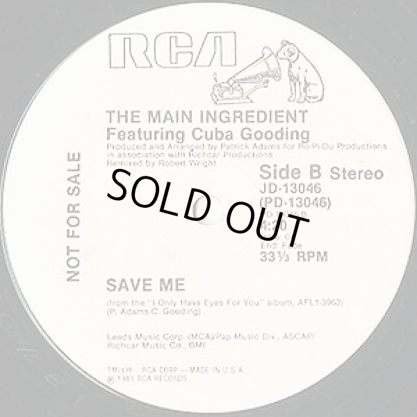 画像2: The Main Ingredient Featuring Cuba Gooding - Party People/Save Me  12" 