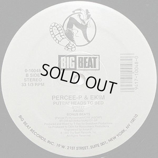 画像2: Percee P & Ekim - Now They Wanna See Me/Lung Collapsing Lyrics/Puttin' Heads To Bed  12"  