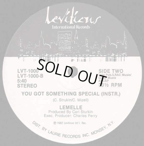 画像2: Lemelle - You Got Something Special  12"