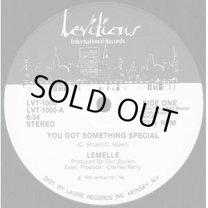 画像: Lemelle - You Got Something Special  12"