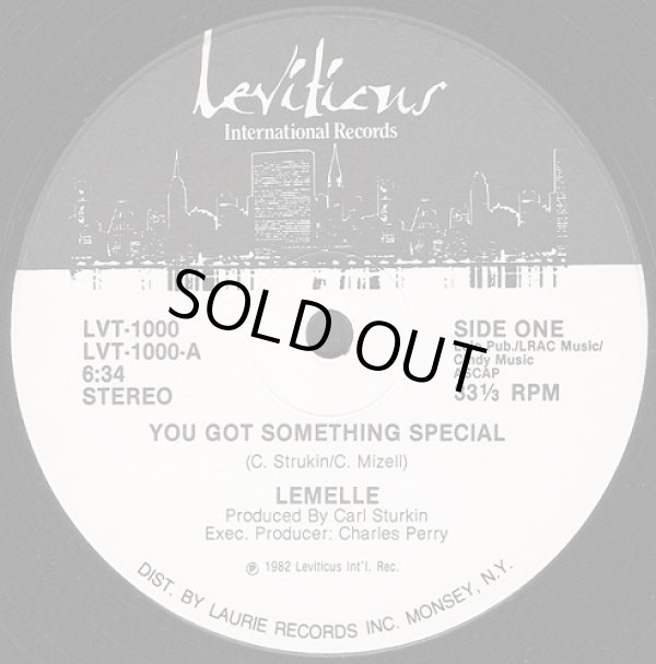 画像1: Lemelle - You Got Something Special  12"