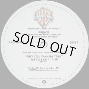 画像: Prince - Why You Wanna Treat Me So Bad ?/Bambi  12"