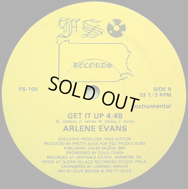 画像2: Arlene Evans - Get It Up  12"  