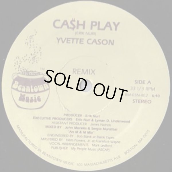 画像1: Yvette Cason - Ca$h Play (Remix)   12"