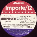 画像: Man Parrish - Hip Hop Be Bop  12" 