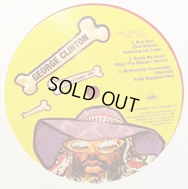 画像2: George Clinton - Red Vinyl Limited Edition (Record 1 Of Greatest Funkin' Hits)  EP 