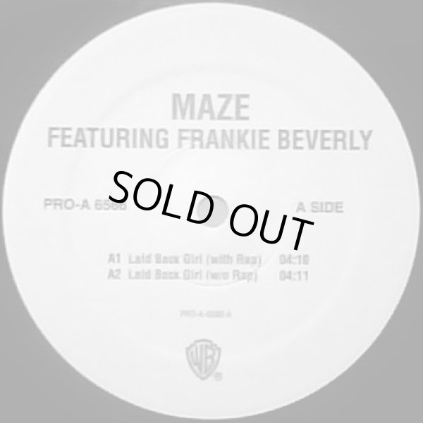 画像1: Maze Featuring Frankie Beverly - Laid Back Girl (Remix)  12"