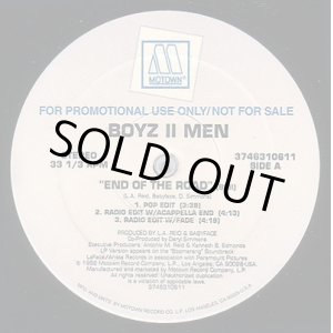 画像: Boyz II Men - End Of The Road  12"