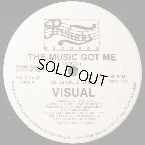 画像1: Visual - The Music Got Me  12" 