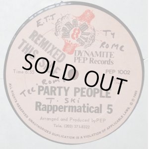 画像: Rappermatical 5 - Party People  12"