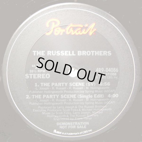 画像1: The Russell Brothers - The Party Scene (4Vers！)  12"