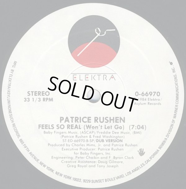 画像2: Patrice Rushen - Feels So Real (Won't Let Go)  12" 