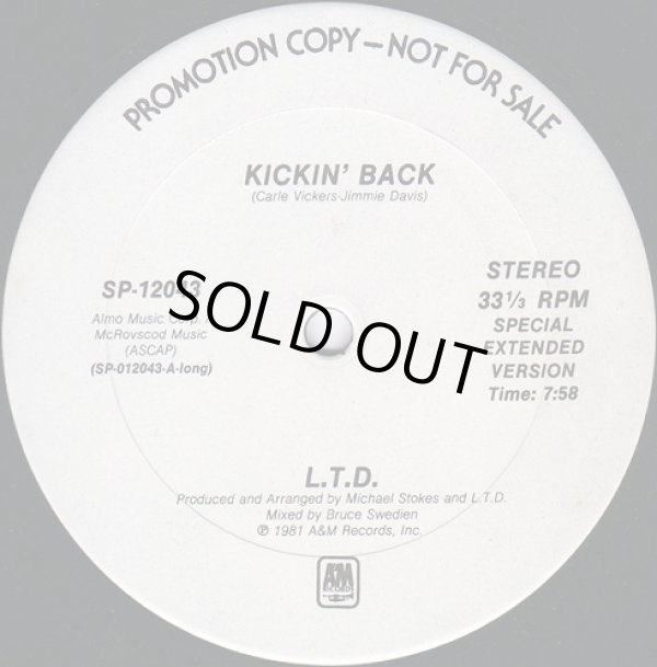 画像1: L.T.D. - Kickin' Back  12"