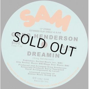 画像: Greg Henderson - Dreamin  12" 