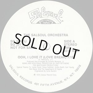 画像: The Salsoul Orchestra - Ooh, I Love It (Love Break)  12" 