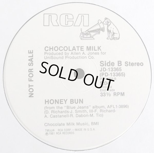 画像2: Chocolate Milk - Take It Off/Honey Bun  12" 