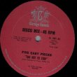 画像1: Five Easy Pieces - Too Hot To Stop/Blue Don't Care  12"