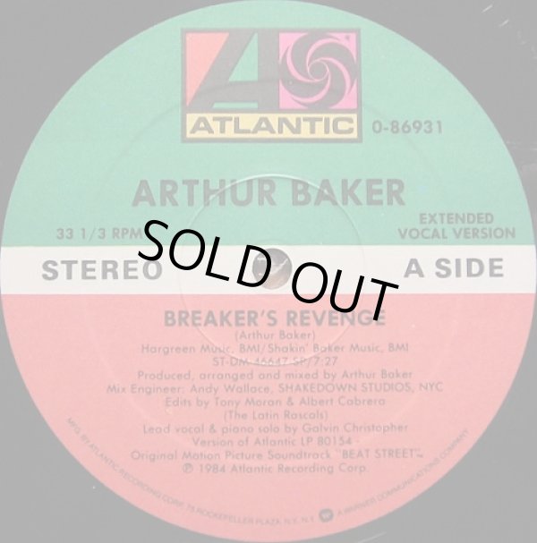 画像1: Arthur Baker‎ - Breaker's Revenge  12"