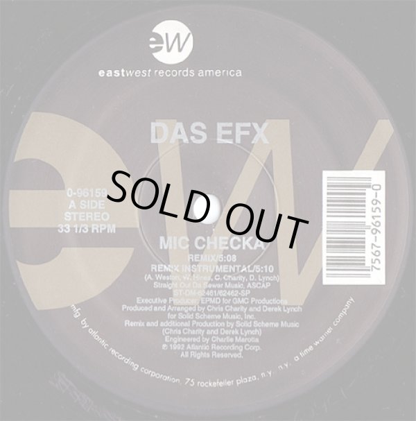 画像1: Das EFX - Mic Checka/Jussumen (Remix)  12"