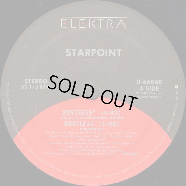 画像1: Starpoint - Restless  12" 