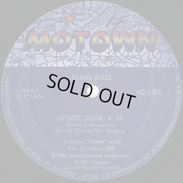 画像1: Diana Ross - Upside Down/I'm Comnig Out  12" 