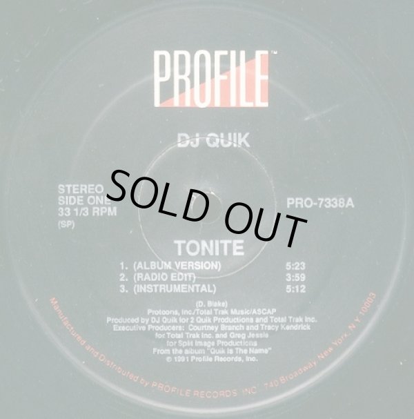 画像2: DJ Quik - Tonite  12" 