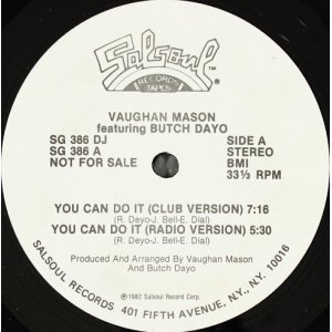 画像: Vaughan Mason featuring Butch Dayo - You Can Do It  12"