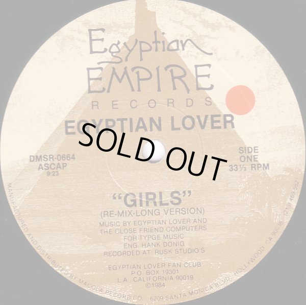 画像1: Egyptian Lover - Girls/Voices  12" 