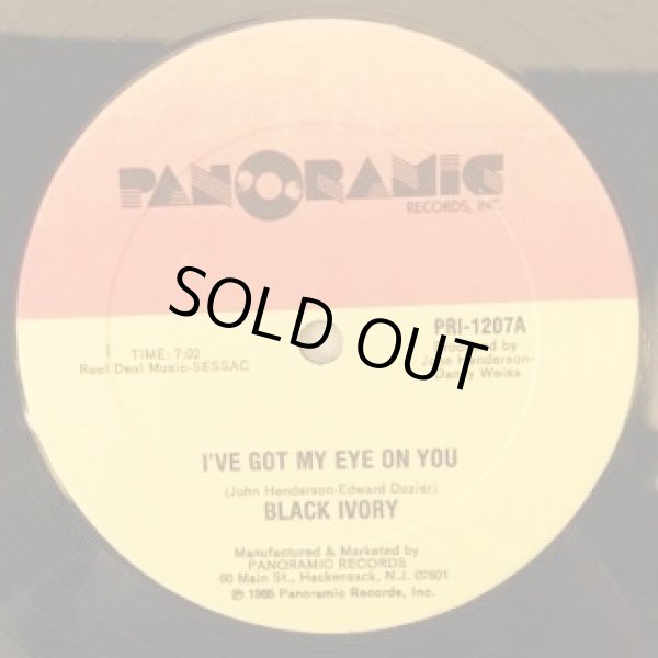 画像1: Black Ivory - I've Got My Eye On You (Remix/Remix Inst)  12"