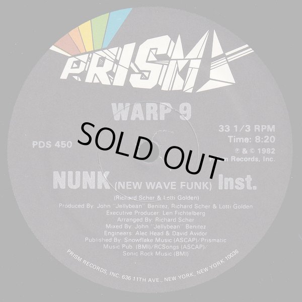 画像2: Warp 9 - Nunk  12"