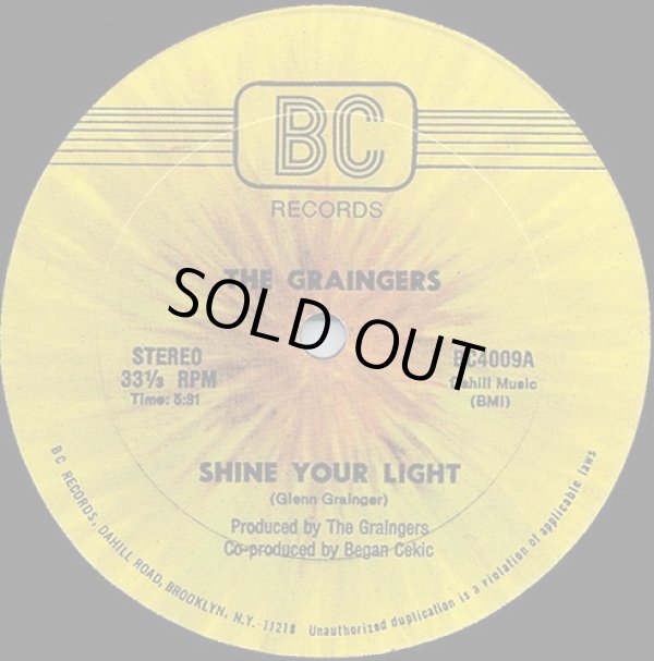 画像1: The Graingers - Shine Your Light  12"