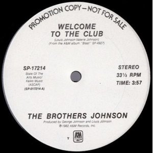 画像: The Brothers Johnson - Welcome To The Club  12"