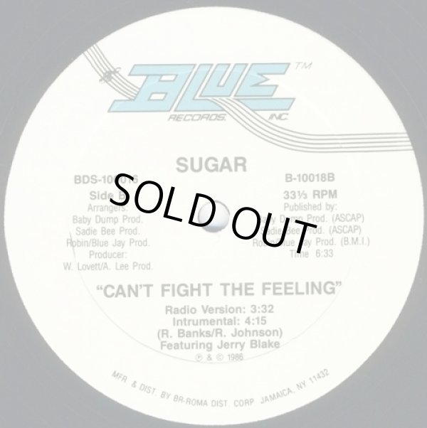 画像2: Sugar - Can't Fight The Feeling 12"